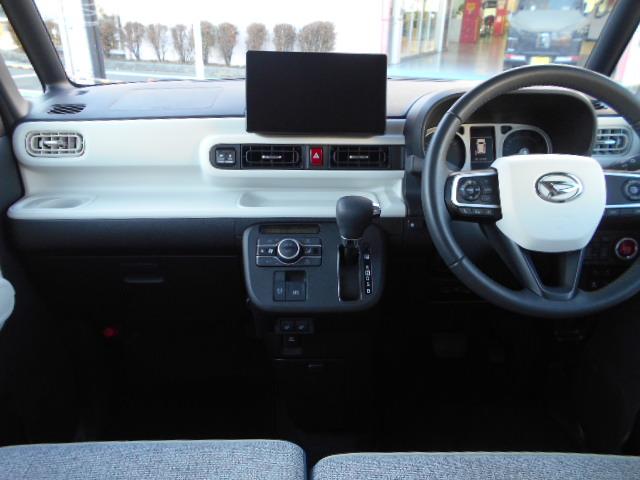 ムーヴキャンバスストライプスＧターボ車検整備付・１０インチナビ・ドラレコ・全周囲カメラ・クルーズコントロール・シートヒーター（東京都）の中古車