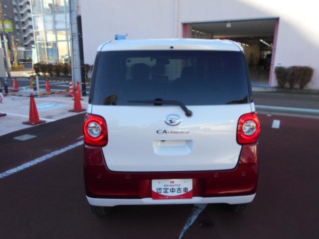 ムーヴキャンバスストライプスＧターボ車検整備付・１０インチナビ・ドラレコ・全周囲カメラ・クルーズコントロール・シートヒーター（東京都）の中古車