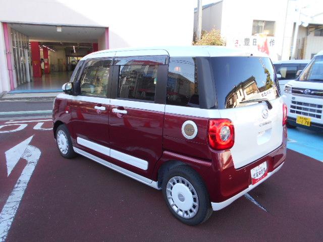 ムーヴキャンバスストライプスＧターボ車検整備付・１０インチナビ・ドラレコ・全周囲カメラ・クルーズコントロール・シートヒーター（東京都）の中古車