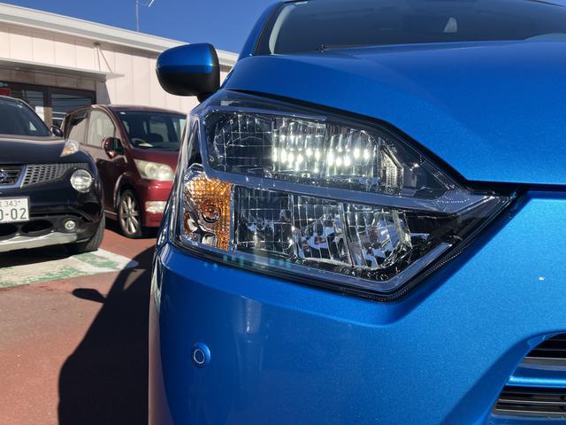 ミライースＸ　ＳＡ３ＬＥＤヘッドライト・ＣＤステレオ・バックカメラ・衝突回避支援・保証　新車保証・まごころ保証　１年間・走行距離無制限付き（東京都）の中古車