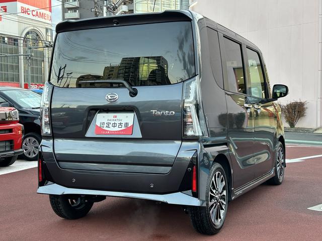 タントカスタムRS7インチナビ・バックカメラ・ドラレコ・ETC装備保証 新車保証・まごころ保証 1年間・走行距離無制限付き(東京都)の中古車