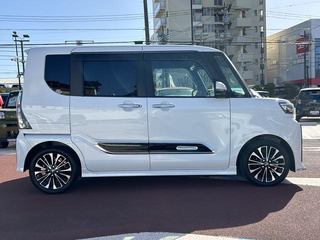 タントカスタムＲＳフルセグナビ・全周囲カメラ・ドラレコ・クルーズコントロール・ＥＴＣ・シートヒーター・ターボ・電動スライドドア（東京都）の中古車