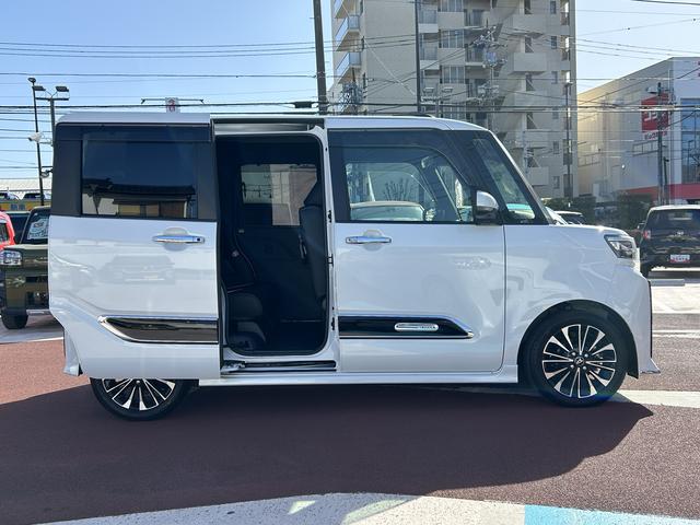 タントカスタムＲＳフルセグナビ・全周囲カメラ・ドラレコ・クルーズコントロール・ＥＴＣ・シートヒーター・ターボ・電動スライドドア（東京都）の中古車