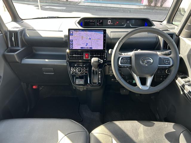 タントカスタムＲＳフルセグナビ・全周囲カメラ・ドラレコ・クルーズコントロール・ＥＴＣ・シートヒーター・ターボ・電動スライドドア（東京都）の中古車