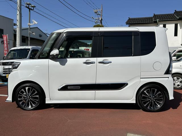 タントカスタムＲＳフルセグナビ・全周囲カメラ・ドラレコ・クルーズコントロール・ＥＴＣ・シートヒーター・ターボ・電動スライドドア（東京都）の中古車