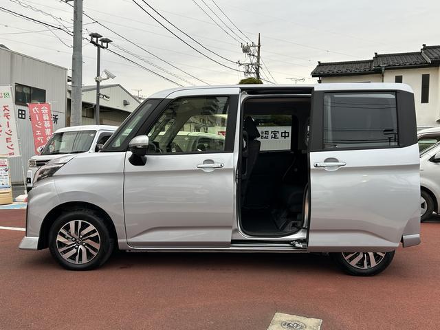 トールカスタムＧ　ディスプレイオーディオ　クルーズコントロール保証１年間距離無制限付き・９インチディスプレイオーディオ・全周囲カメラ・クルーズコントロール・両側電動スライドドア・電動パーキングブレーキ・キーフリーシステム・ＬＥＤヘッドランプ・コーナーセンサー（東京都）の中古車