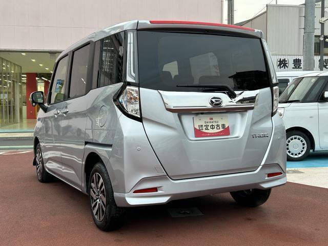 トールカスタムＧ　ディスプレイオーディオ　クルーズコントロール保証１年間距離無制限付き・９インチディスプレイオーディオ・全周囲カメラ・クルーズコントロール・両側電動スライドドア・電動パーキングブレーキ・キーフリーシステム・ＬＥＤヘッドランプ・コーナーセンサー（東京都）の中古車