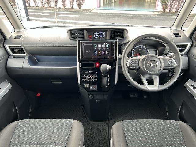 トールカスタムＧ　ディスプレイオーディオ　パノラマモニター保証１年間距離無制限付き・９インチディスプレイオーディオ・全周囲カメラ・クルーズコントロール・ＥＴＣ・両側電動スライドドア・電動パーキングブレーキ・キーフリーシステム・ＬＥＤヘッドランプ（東京都）の中古車