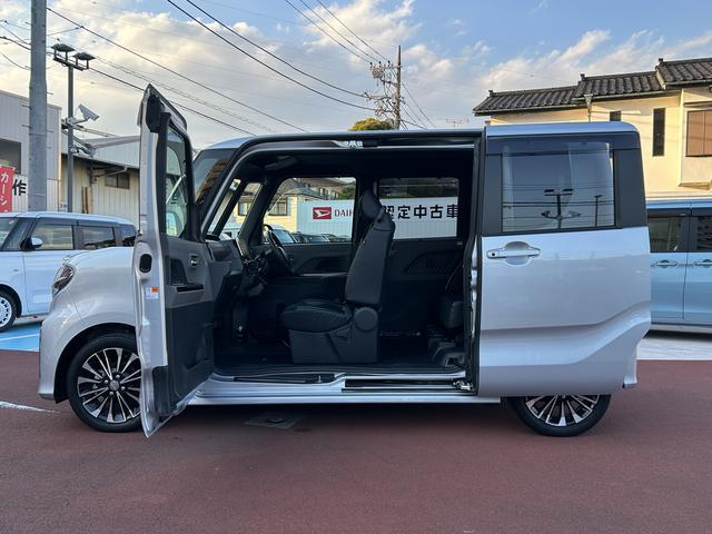 タントカスタムＲＳ　純正ナビ　ＥＴＣ　ドライブレコーダー保証１年間距離無制限付き・スマートパノラマパーキング・クルーズコントロール・運転席ロングスライドシート・９インチナビ・パノラマカメラ・ドラレコ・ＥＴＣ装備・両側電動スライドドア・ＬＥＤヘッドランプ（東京都）の中古車