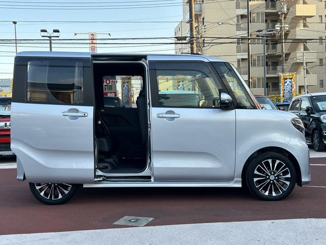 タントカスタムＲＳ　純正ナビ　ＥＴＣ　ドライブレコーダー保証１年間距離無制限付き・スマートパノラマパーキング・クルーズコントロール・運転席ロングスライドシート・９インチナビ・パノラマカメラ・ドラレコ・ＥＴＣ装備・両側電動スライドドア・ＬＥＤヘッドランプ（東京都）の中古車