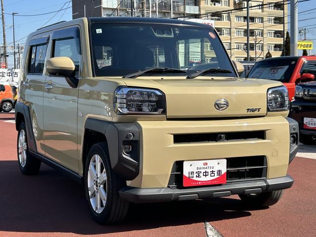タフトＧ　純正ナビ　ＥＴＣ車載器　ドライブレコーダー保証１年間距離無制限付き・フルセグナビ・全周囲カメラ・ドラレコ・ＥＴＣ・シートヒーター・電動パーキングブレーキ・オートライト・ＬＥＤヘッドランプ・ＬＥＤフォグランプ・キーフリーシステム（東京都）の中古車