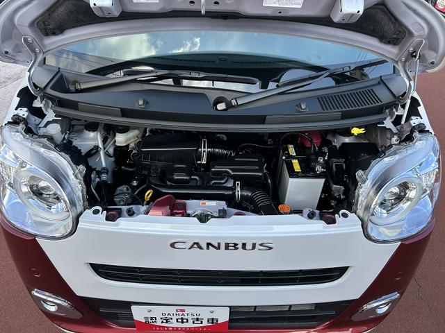 ムーヴキャンバスストライプスGCDステレオ・全周囲カメラシートヒーター・両側電動スライドドア・電動パーキングブレーキ(東京都)の中古車