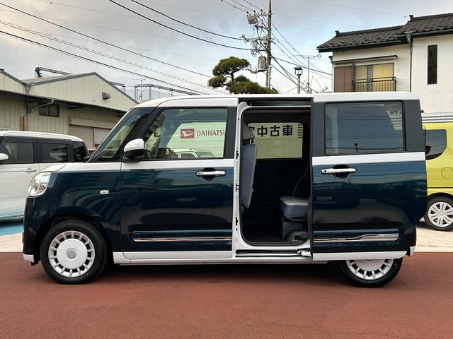 ムーヴキャンバスストライプスGターボフルセグナビ・ドラレコ・バックカメラ・クルーズコントロール・両側電動スライドドア・シートヒーター(東京都)の中古車