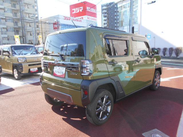 タフトＧターボ　クロムベンチャー　４ＷＤ　ｅｃｏＩＤＬＥ非装着車４ＷＤ・アイドリングストップレス車両・フルセグナビ・ドラレコ・バックカメラ・クルーズコントロール・シートヒーター（東京都）の中古車