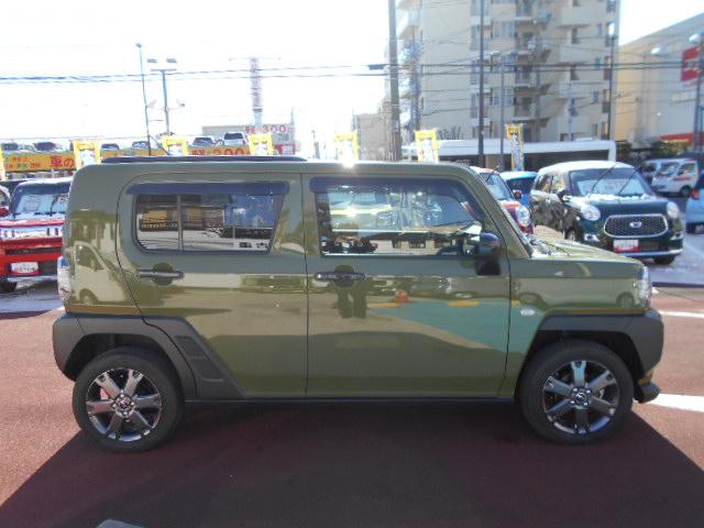 タフトＧターボ　クロムベンチャー　４ＷＤ　ｅｃｏＩＤＬＥ非装着車４ＷＤ・アイドリングストップレス車両・フルセグナビ・ドラレコ・バックカメラ・クルーズコントロール・シートヒーター（東京都）の中古車