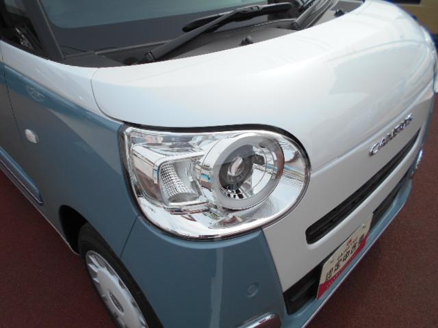 ムーヴキャンバスストライプスＧターボ　届け出済み未使用車４ＷＤ・ターボ・クルーズコントロール・全周囲カメラ・両側電動スライドドア・キーフリー（東京都）の中古車