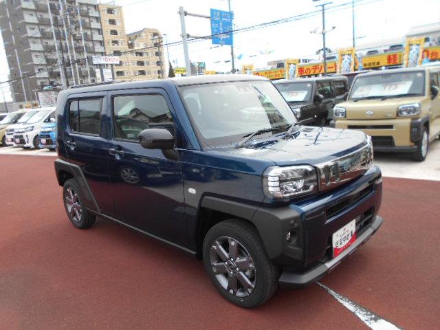 タフトGターボ ダーククロムベンチャー 届け出済み未使用車ターボ・クルーズコントロール・バックカメラ・シートヒーター・キーフリー(東京都)の中古車