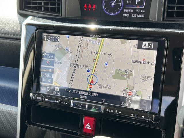 トールカスタムＧリミテッドＳＡ３　９インチナビ　ＥＴＣ　ドラレコ保証１年間距離無制限付き・車券整備付・フルセグナビ・クルーズコントロール・ドラレコ・全周囲カメラ・ＥＴＣ・シートヒーター・両側電動スライドドア・オートライト・ＬＥＤヘッドランプ・ＬＥＤフォグランプ（東京都）の中古車