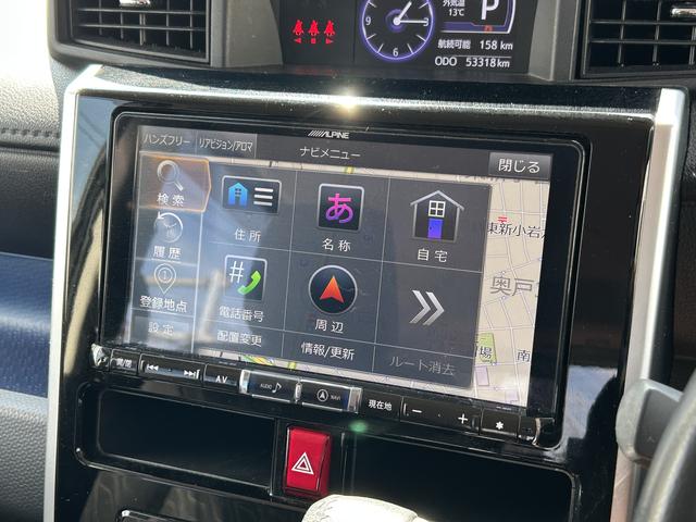 トールカスタムＧリミテッドＳＡ３　９インチナビ　ＥＴＣ　ドラレコ保証１年間距離無制限付き・車券整備付・フルセグナビ・クルーズコントロール・ドラレコ・全周囲カメラ・ＥＴＣ・シートヒーター・両側電動スライドドア・オートライト・ＬＥＤヘッドランプ・ＬＥＤフォグランプ（東京都）の中古車