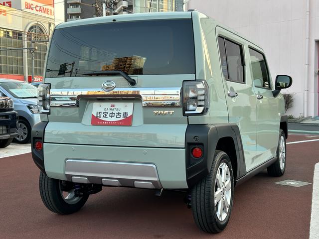 タフトＧターボ　クロムベンチャー保証　新車保証・まごころ保証　１年間・走行距離無制限付き（東京都）の中古車