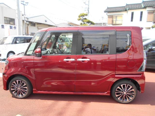 タントカスタムＲＳ　４ＷＤ　純正ナビ　ＥＴＣ　ドライブレコーダー保証１年間距離無制限付き・フルセグナビ・ドラレコ・全周囲カメラ・ＥＴＣ・シートヒーター・運転席ロングスライドシート・キーフリーシステム・ＬＥＤヘッドランプ・両側電動スライドドア・アイドリングストップ（東京都）の中古車