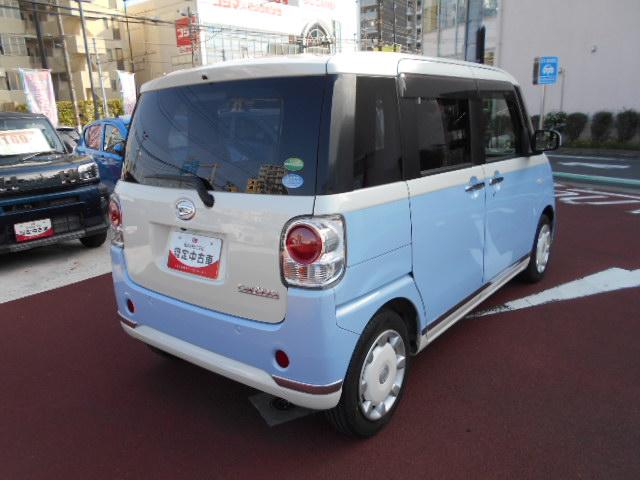 ムーヴキャンバスＸメイクアップ　ＳＡ２車検整備付・７インチナビ・パノラマカメラ・ドラレコ装備（東京都）の中古車