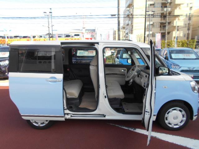 ムーヴキャンバスＸメイクアップ　ＳＡ２車検整備付・７インチナビ・パノラマカメラ・ドラレコ装備（東京都）の中古車