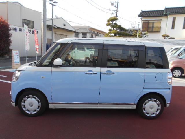 ムーヴキャンバスＸメイクアップ　ＳＡ２車検整備付・７インチナビ・パノラマカメラ・ドラレコ装備（東京都）の中古車