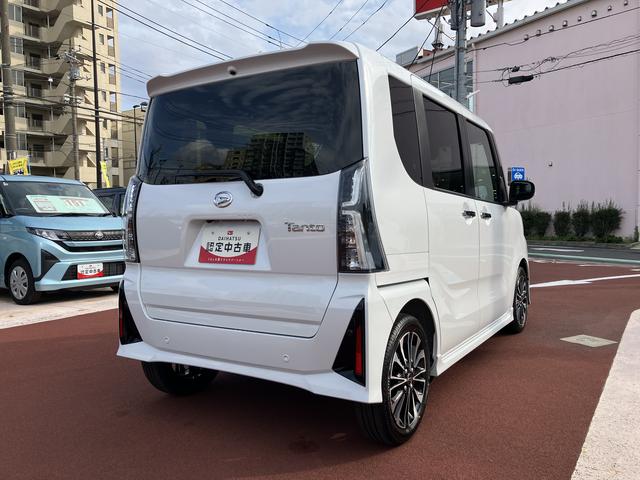 タントカスタムRS7インチナビ・バックカメラ・ドラレコ・ETC装備保証 新車保証・まごころ保証 1年間・走行距離無制限付き(東京都)の中古車
