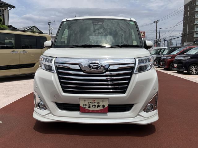 トールカスタムＧ　ターボ　ＳＡIII　ナビ　後席モニター保証　まごころ保証　１年間・走行距離無制限付き（東京都）の中古車