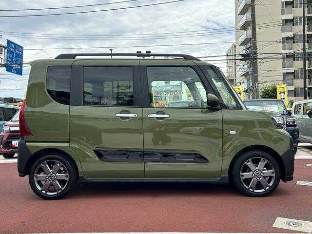 タントファンクロスターボ　ナビ・ドラレコ・ＥＴＣ・バックカメラ付保証　新車保証・まごころ保証　１年間・走行距離無制限付き・７インチナビ・バックカメラ・ドラレコ・ＥＴＣ装備・ＬＥＤヘッドライト装備・シートヒーター装備（東京都）の中古車