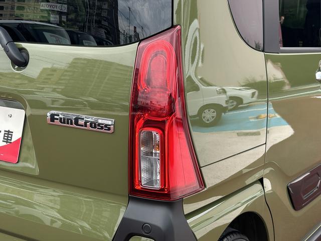 タントファンクロスターボ　ナビ・ドラレコ・ＥＴＣ・バックカメラ付保証　新車保証・まごころ保証　１年間・走行距離無制限付き・７インチナビ・バックカメラ・ドラレコ・ＥＴＣ装備・ＬＥＤヘッドライト装備・シートヒーター装備（東京都）の中古車