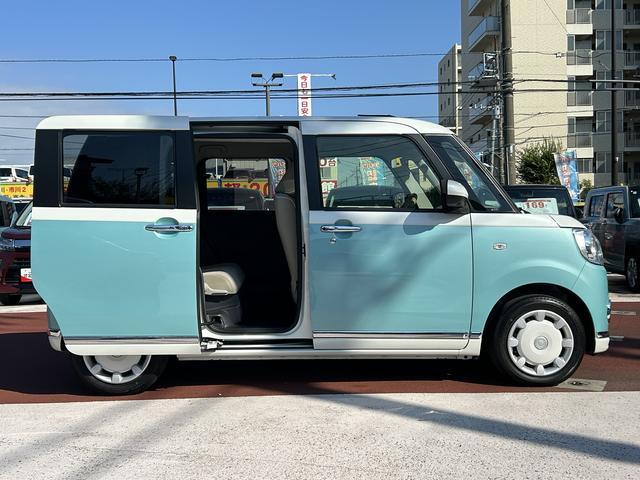ムーヴキャンバスGメイクアップVS SAIII保証 新車保証・まごころ保証 1年間・走行距離無制限付き・7インチナビ・パノラマカメラ・ドラレコ・ETC装備・LEDヘッドライト装備(東京都)の中古車