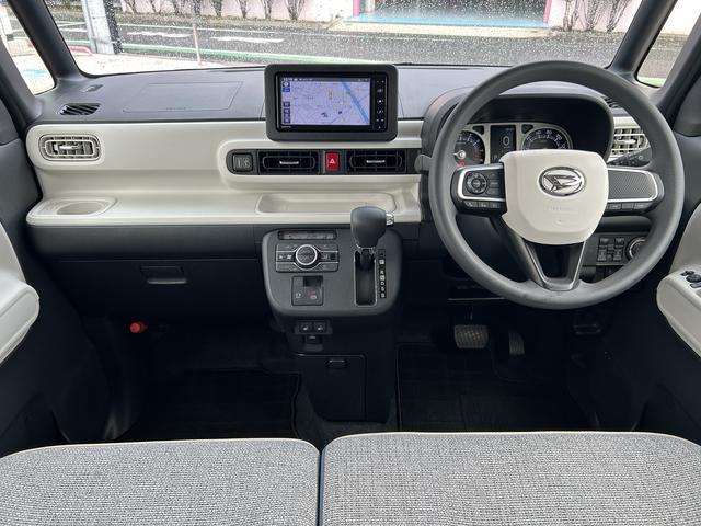 ムーヴキャンバスストライプスG ナビ付保証 新車保証・まごころ保証 1年間・走行距離無制限付き・7インチナビ・パノラマカメラ・ドラレコ・ETC装備・LEDヘッドライト装備(東京都)の中古車