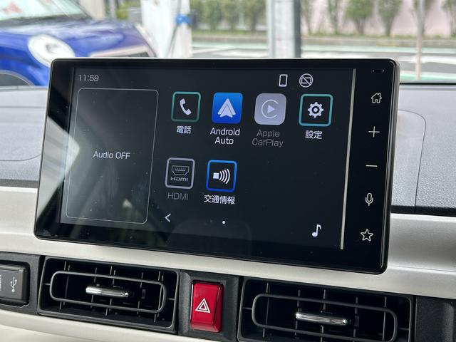 ムーヴキャンバスストライプスＧ　９インチディスプレイオーディオ装備保証　新車保証・まごころ保証　１年間・走行距離無制限付き・９インチディスプレイオーディオ装備・ＬＥＤヘッドライト装備・シートヒーター装備（東京都）の中古車