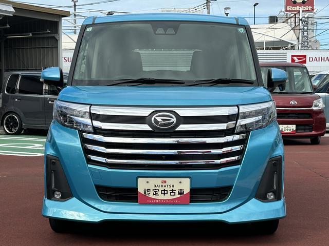 トールカスタムＧ　９インチディスプレイオーディオ　パノラマモニター保証　新車保証・まごころ保証　１年間・走行距離無制限付き・９インチディスプレイオーディオ装備・パノラマカメラ装備・ＬＥＤヘッドライト装備（東京都）の中古車
