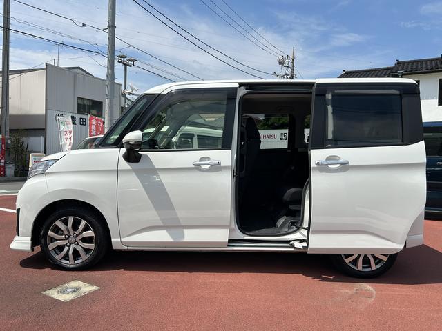 トールカスタムＧ　ターボ　ＳＡIII　ナビ付保証　まごころ保証　１年間・走行距離無制限付き・７インチナビ・パノラマカメラ・ドラレコ・ＥＴＣ装備・ＬＥＤヘッドライト装備（東京都）の中古車
