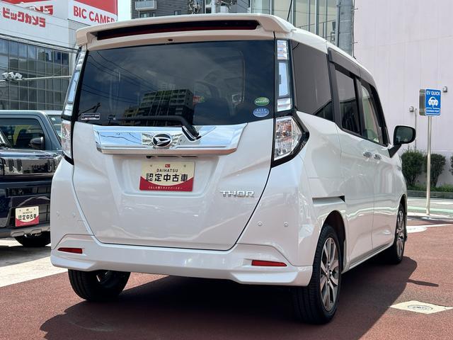 トールカスタムＧ　ターボ　ＳＡIII　ナビ付保証　まごころ保証　１年間・走行距離無制限付き・７インチナビ・パノラマカメラ・ドラレコ・ＥＴＣ装備・ＬＥＤヘッドライト装備（東京都）の中古車