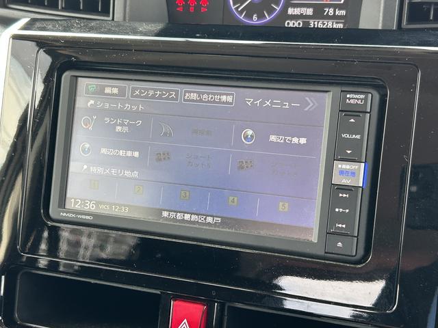 トールカスタムＧ　ターボ　ＳＡIII　ナビ付保証　まごころ保証　１年間・走行距離無制限付き・７インチナビ・パノラマカメラ・ドラレコ・ＥＴＣ装備・ＬＥＤヘッドライト装備（東京都）の中古車