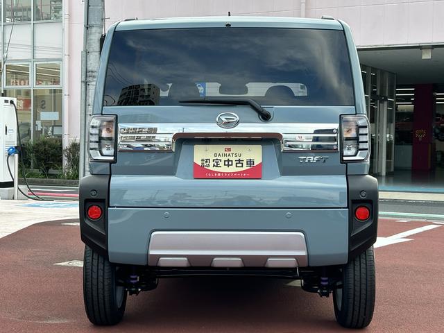 タフトＧ　クロムベンチャー保証　新車保証・まごころ保証　１年間・走行距離無制限付き・オーディオレス車・パノラマカメラ装備・ＬＥＤヘッドライト装備・ＬＥＤフォグ装備・シートヒーター装備（東京都）の中古車