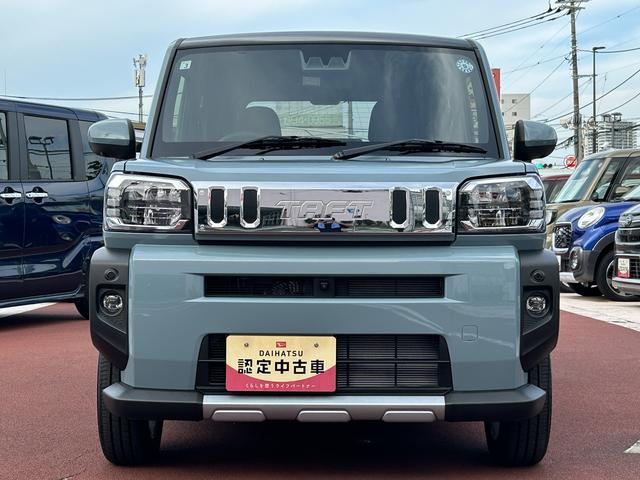 タフトＧ　クロムベンチャー保証　新車保証・まごころ保証　１年間・走行距離無制限付き・オーディオレス車・パノラマカメラ装備・ＬＥＤヘッドライト装備・ＬＥＤフォグ装備・シートヒーター装備（東京都）の中古車