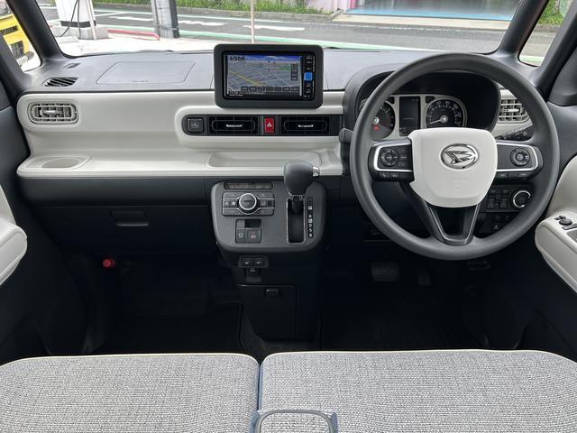 ムーヴキャンバスストライプスＧターボ　ナビ　ドライブレコーダー　ＥＴＣ保証　新車保証・まごころ保証　１年間・走行距離無制限付き・７インチナビ・バックカメラ・ドラレコ・ＥＴＣ装備・ＬＥＤヘッドライト装備（東京都）の中古車