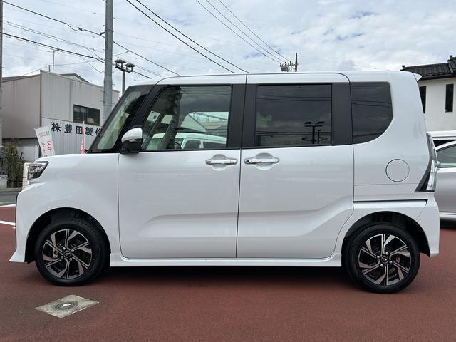 タントカスタム　スローパーカスタムＲＳ　ＰＲＭ保証　新車保証・まごころ保証　１年間・走行距離無制限付き・オーディオレス車・ＬＥＤヘッドライト装備・パノラマカメラ・シートヒーター装備（東京都）の中古車