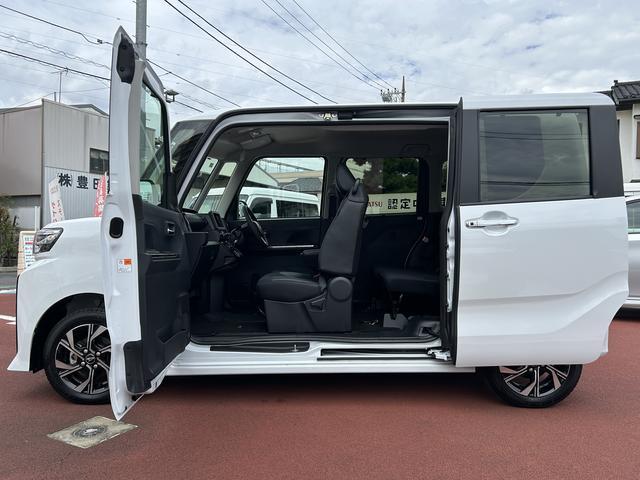 タントカスタム　スローパーカスタムＲＳ　ＰＲＭ保証　新車保証・まごころ保証　１年間・走行距離無制限付き・オーディオレス車・ＬＥＤヘッドライト装備・パノラマカメラ・シートヒーター装備（東京都）の中古車