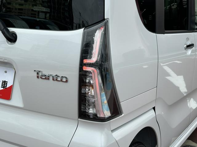 タントカスタム　スローパーカスタムＲＳ　ＰＲＭ保証　新車保証・まごころ保証　１年間・走行距離無制限付き・オーディオレス車・ＬＥＤヘッドライト装備・パノラマカメラ・シートヒーター装備（東京都）の中古車