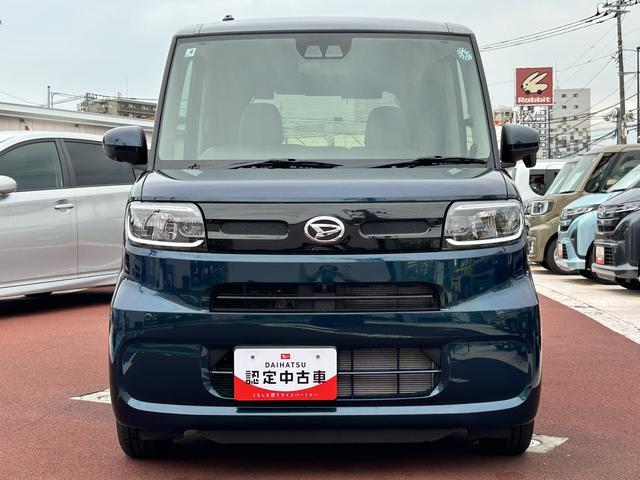 タントウェルカムターンシートＸ　ＰＲＭ保証　新車保証・まごころ保証　１年間・走行距離無制限付き・オーディオレス車・ＬＥＤヘッドライト装備・パノラマカメラ・シートヒーター装備（東京都）の中古車