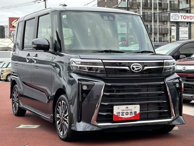 タントカスタムＲＳリミテッド保証　新車保証・まごころ保証　１年間・走行距離無制限付き・７インチナビ・パノラマカメラ・ドラレコ・ＥＴＣ装備・ＬＥＤヘッドライト装備（東京都）の中古車