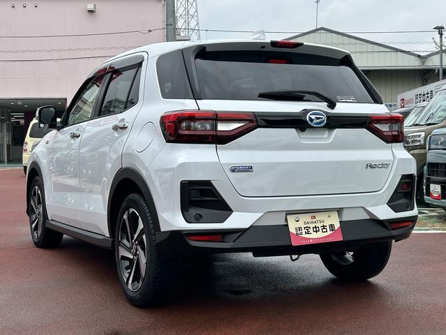ロッキープレミアムＧ　ＨＥＶ　９インチナビ装備保証　・まごころ保証　１年間・走行距離無制限付き・９インチナビ・パノラマカメラ・ドラレコ・ＥＴＣ装備・ＬＥＤヘッドライト装備（東京都）の中古車