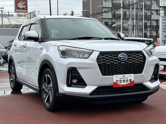 ロッキープレミアムＧ　ＨＥＶ　９インチナビ装備保証　・まごころ保証　１年間・走行距離無制限付き・９インチナビ・パノラマカメラ・ドラレコ・ＥＴＣ装備・ＬＥＤヘッドライト装備（東京都）の中古車