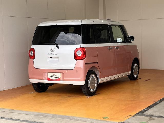ムーヴキャンバスストライプスＸサポカーＳワイド適合　Ｂカメラ　両側オートスライドドア　ＵＳＢ接続端子　Ｐスタート　コーナーセンサー　横滑り防止機能　誤発進抑制機能　電動格納ミラー　キーフリー（神奈川県）の中古車